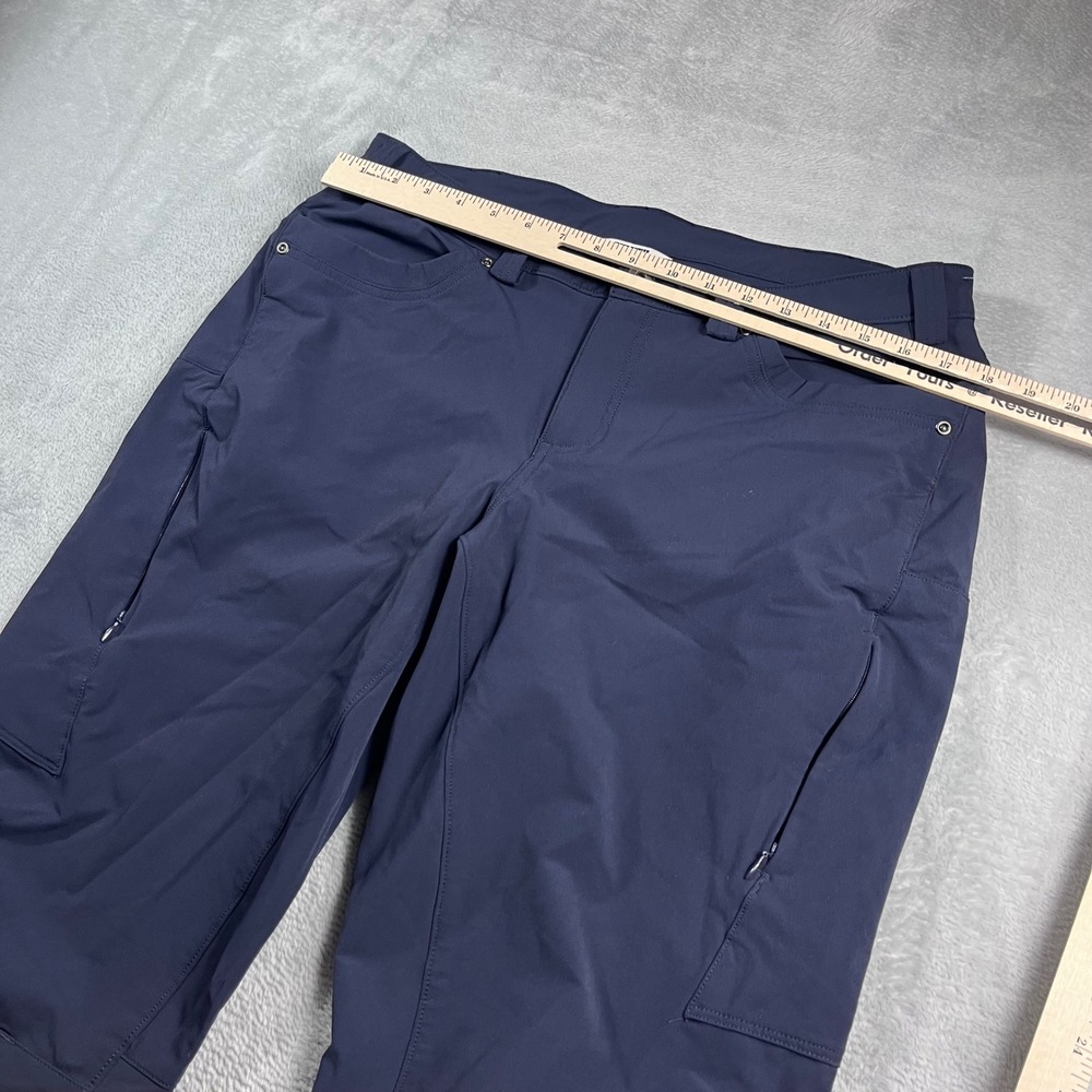 Duluth Trading Co Flexpedition Bootcut Pants Navy Blue 14x33 Hiking Work 95704 - Picture 6 of 13